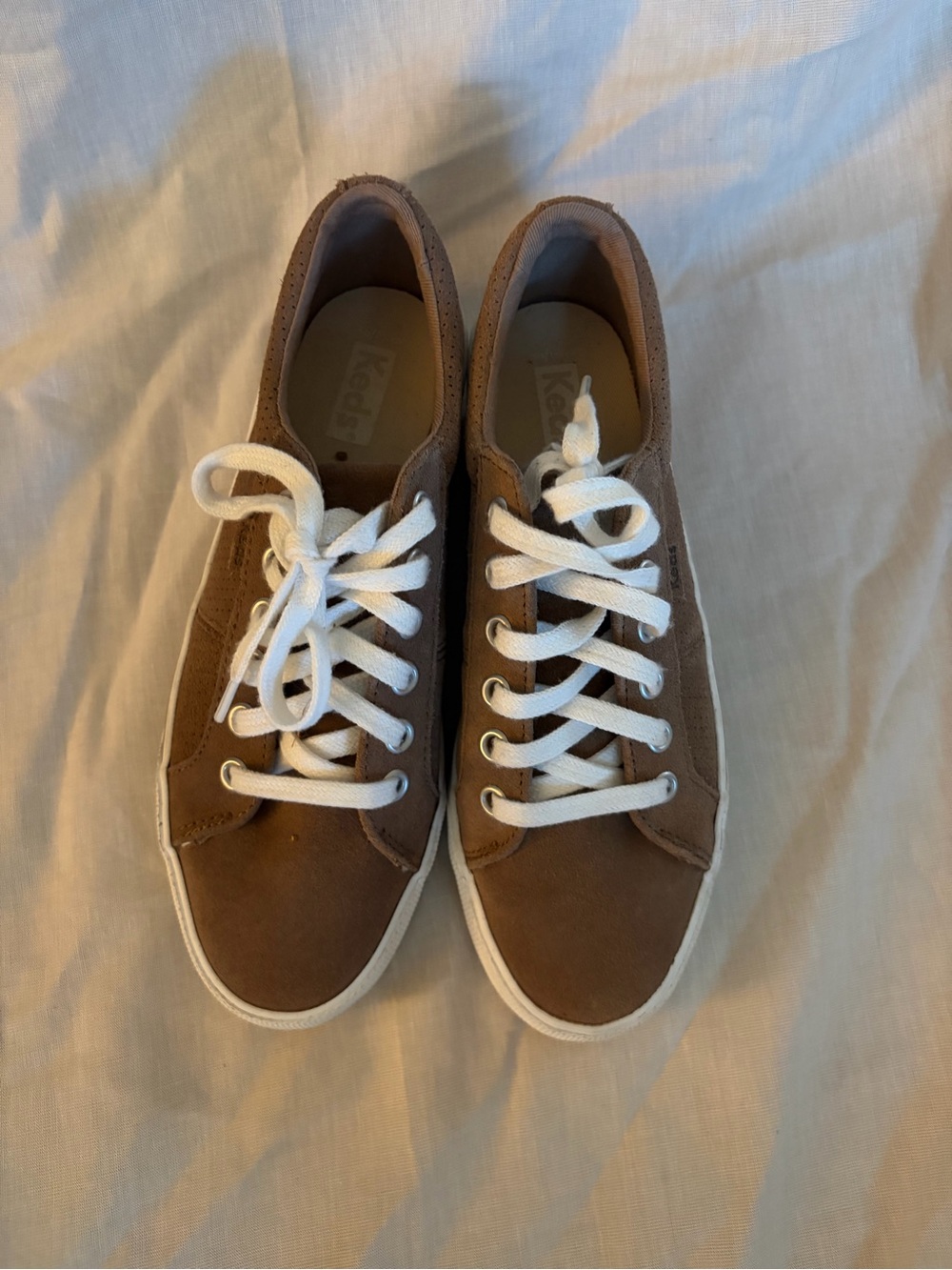 Brown Platform Keds